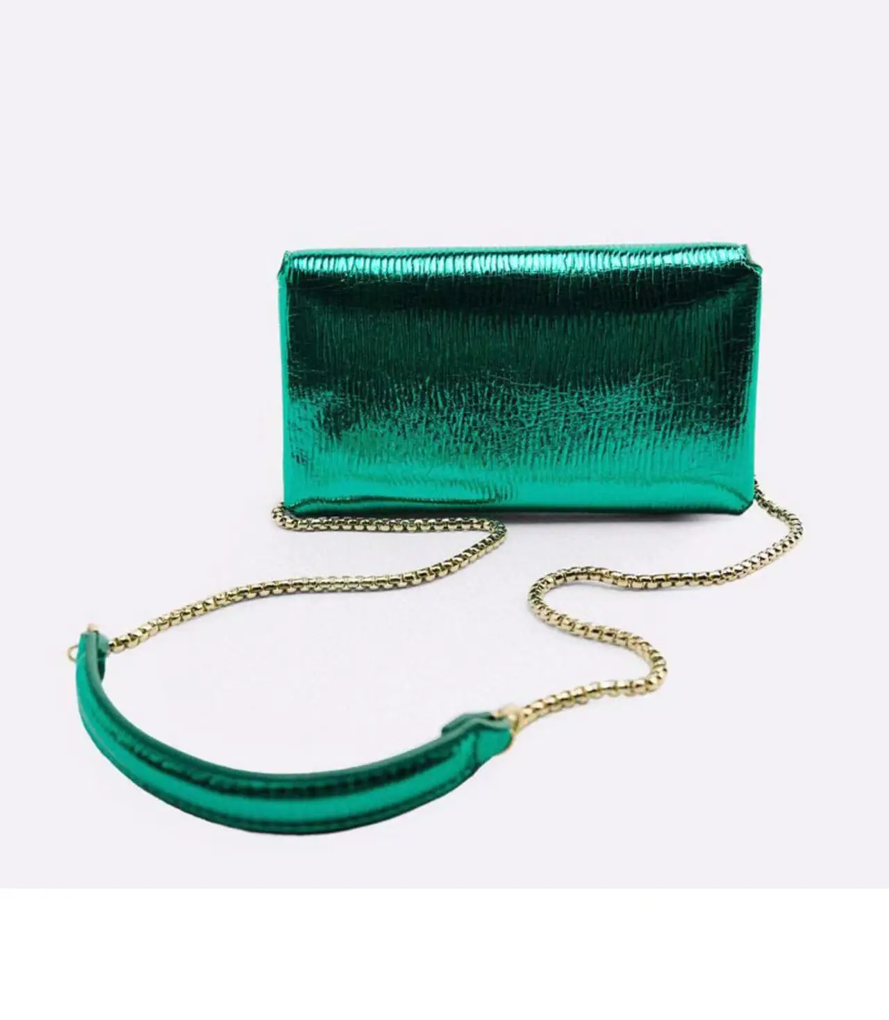 Tas Wanita Persegi Kecil Modis Dompet Tas Tangan Clutch Bahu Selempang Amplop Rantai Mini untuk Wanita