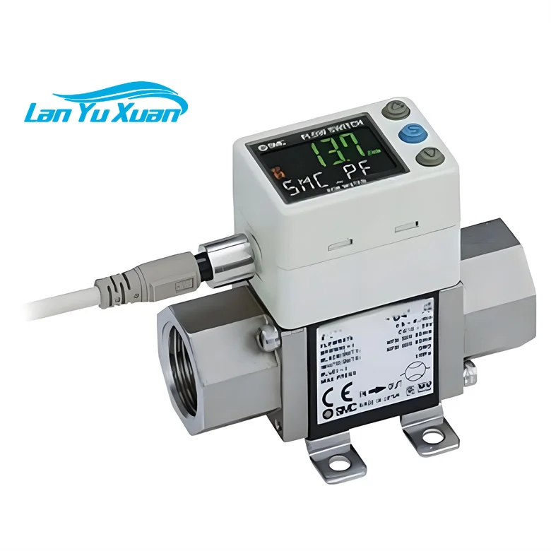 

SMC Original PF3W720-F03-A-M Series 3-Color Display Digital Flow Switch Integrated Water & Air Pressure Switch Pneumatic Parts