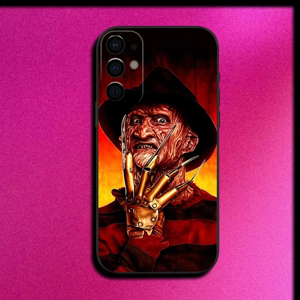 Film K-Krueger F-Freddy Horror Phone Case For Samsung S25,S24,S21,S22,S23,S30,Ultra,S20,Plus,Fe,Lite,Note,10,9,5G Soft Cover