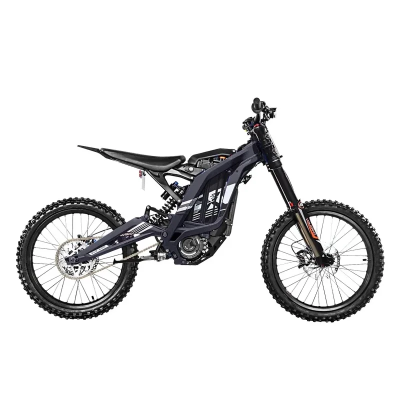 ST Off Road  Electric Dirt Bike 6000W60V Off-road Mountain Bicycle with Pedal Top Speed 70-80km/h