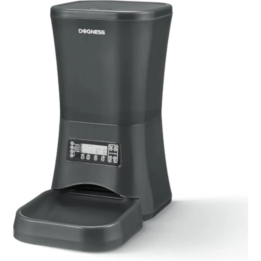 

Автоматическая кормушка для собак 9 л для крупных пород с таймером, программируемый дозатор корма для домашних животных, увеличенный объем, порция C