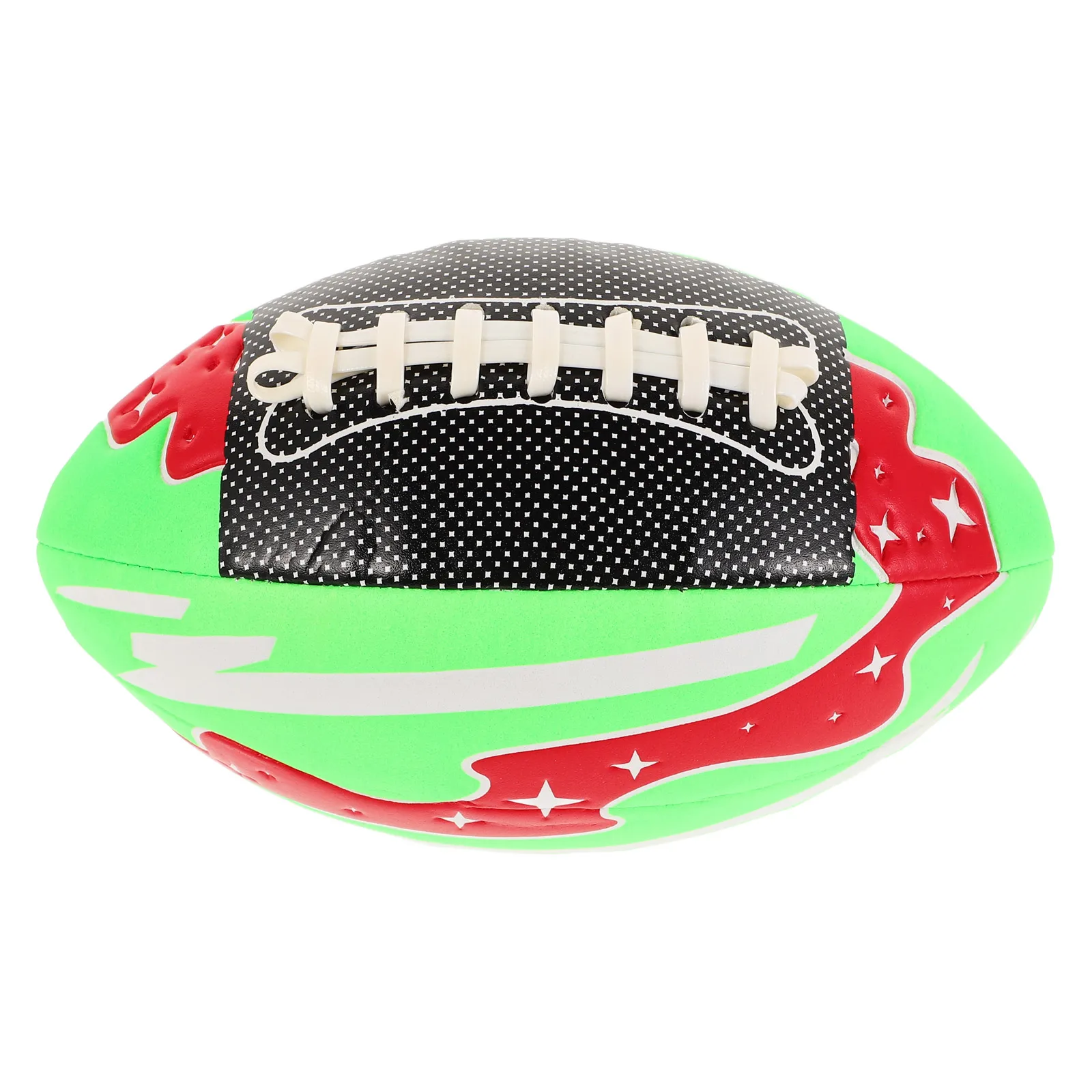 

Inflatable Rugby Football Training Competition Durable Pu Stitching Adjustable Hardness Indoor Outdoor Use Playground