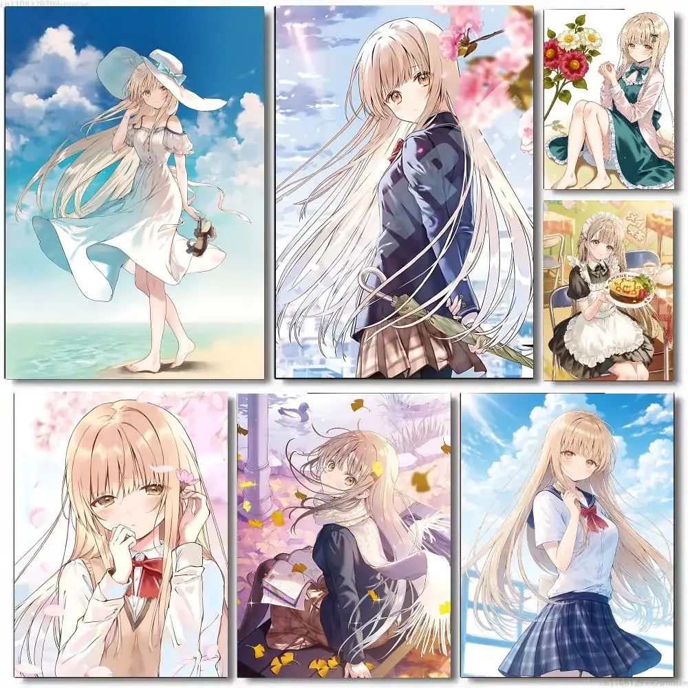anime The Angel Next Door Spoils Me Rotten New Arrival Popular Art Print Poster HD Wall Art Sofa Home Decor Gift For Fans