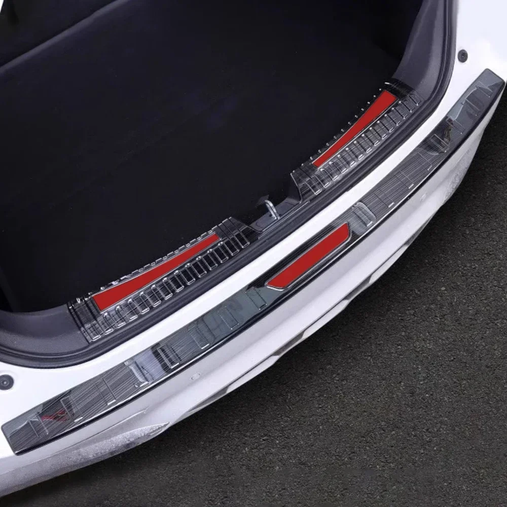 

Trunk Bumper for GWM Haval F7 F7X 2018 2019 2020 2021 2022 2023 Car Accessories Stainless Rear Fender Protector Sill Cover Stick