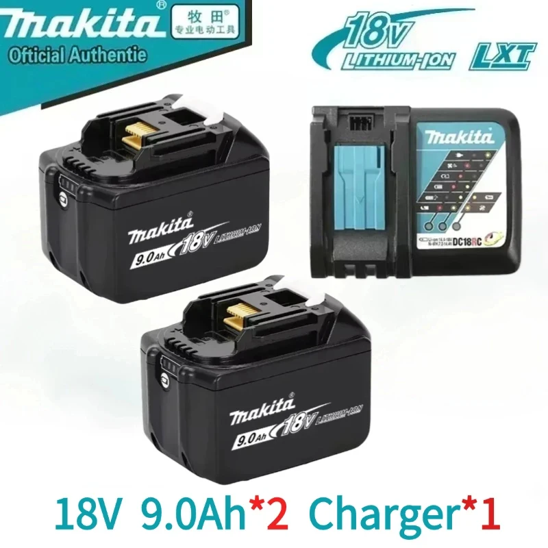 Originele Makita 18V Li-ion accu 5Ah 6Ah 9Ah oplaadbaar voor POP draadloze handboormachine DDF487 slijptol sleutel