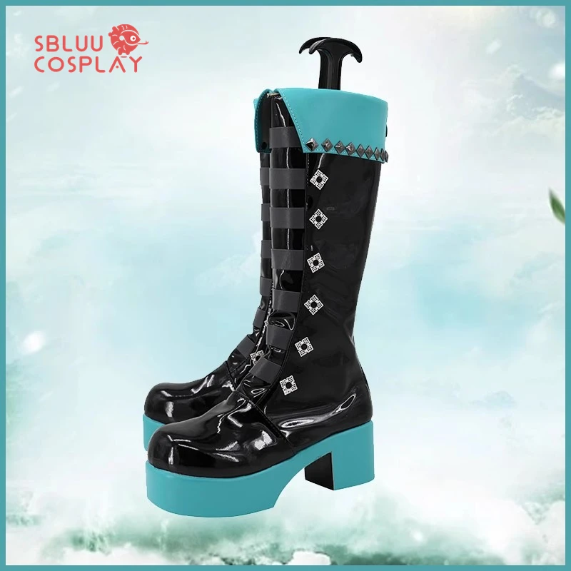 SBluuCosplay Mikuu Cosplay Shoes Custom Made Little Raccoon Devil Boots