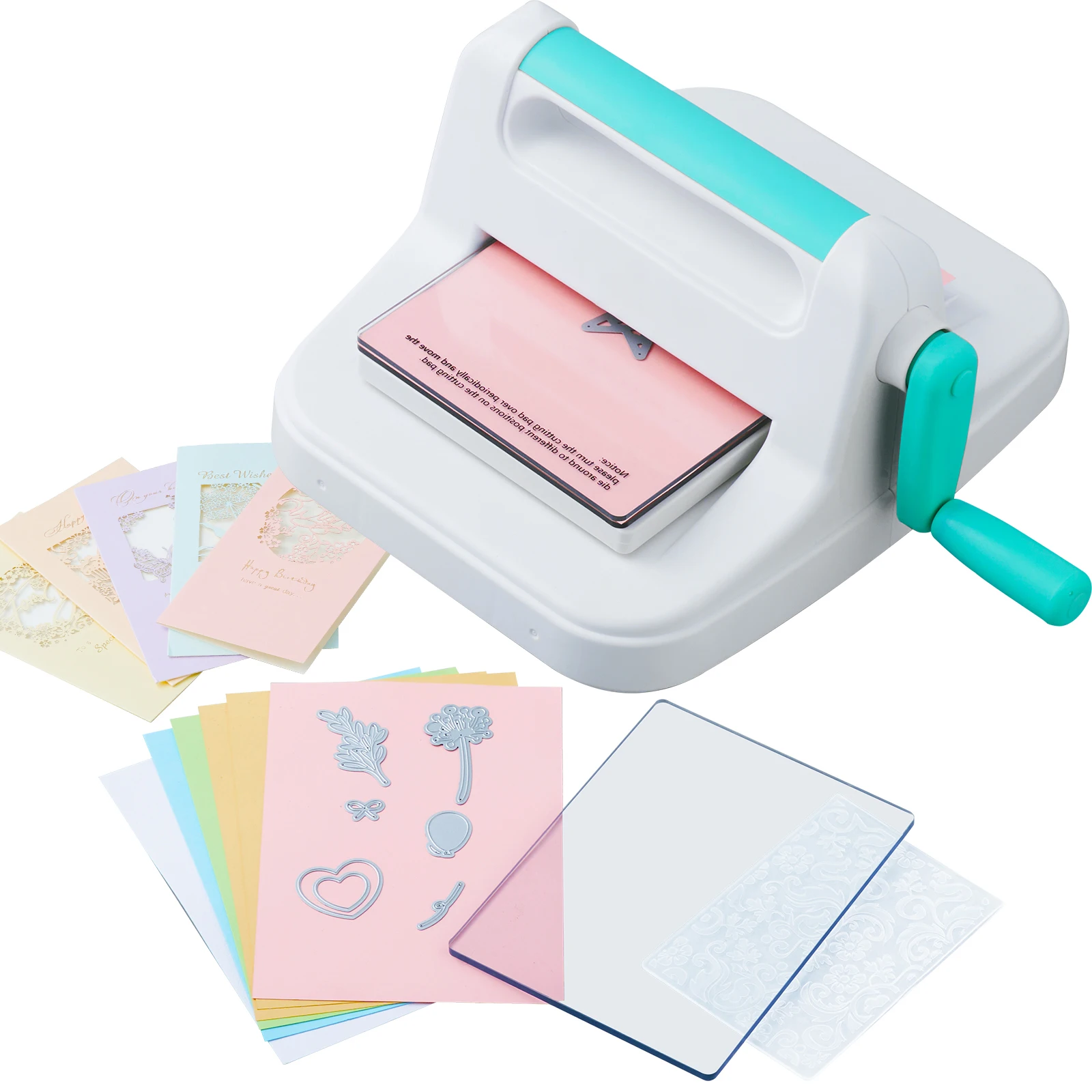 SucceBuy-máquina de estampado troqueladora Manual, Mini apertura de álbum de recortes, herramientas hechas a mano para decoración de tarjetas artesanales, 6/9 pulgadas