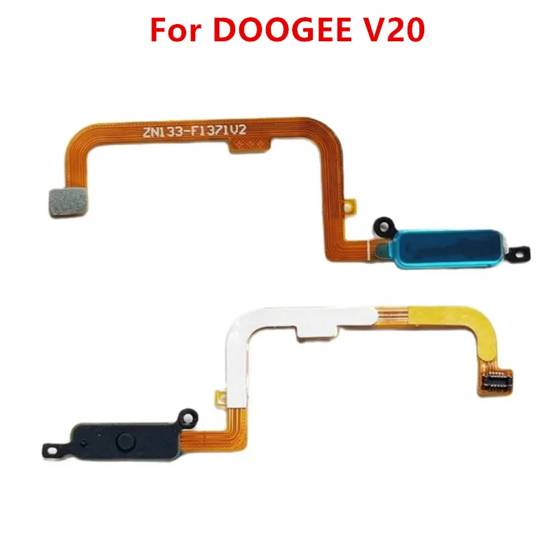 New Original DOOGEE V20 Fingerprint Button Sensor Flex Cable Repair Replacement Accessories For Doogee V20 Smartphone