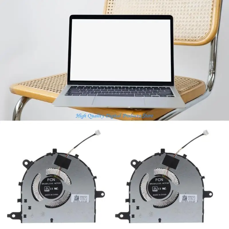 

U2JE CPU Laptop Cooling Fan for Xiaoxin 15ITL 2010 Xiaoxin AIR 15ALC 2021 Notebook