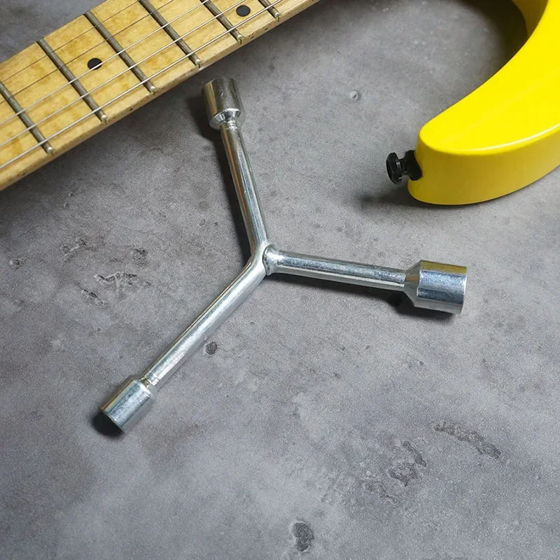 

Universal Three-Head Hex Wrench Guitar Headstock Audio Jack Gear Change Screw Professional Musical Instrument Tool