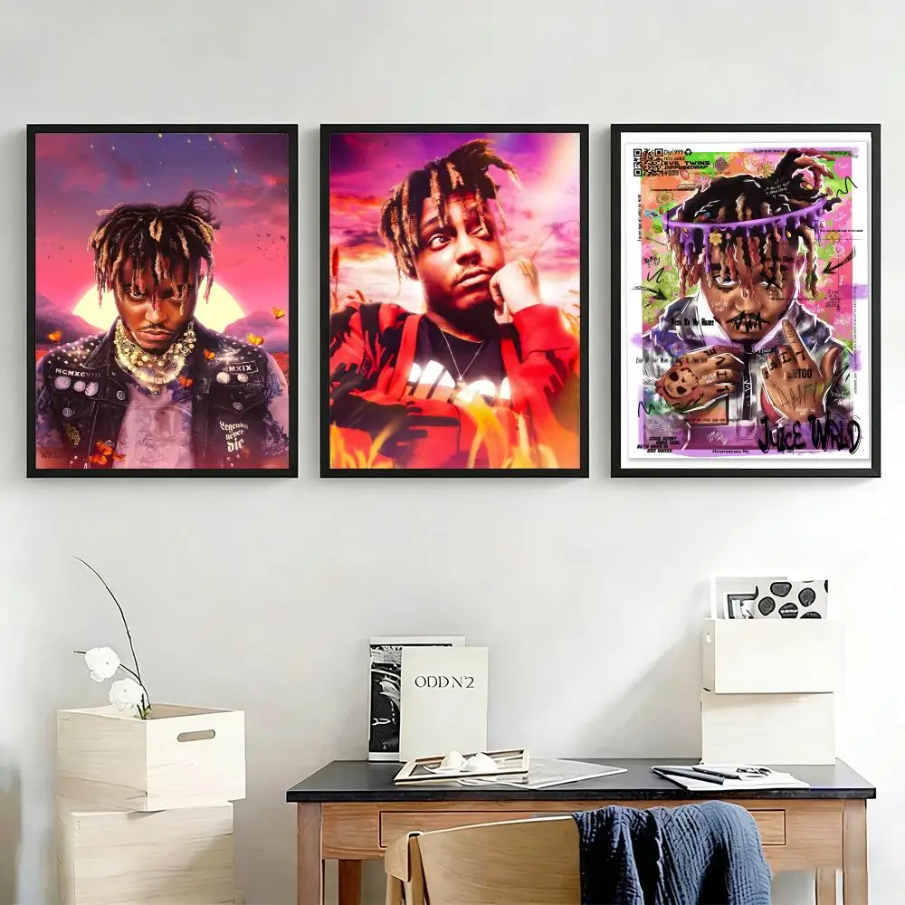 Poster Bedroom Home Decor Art Poster Perfect Gift for Family and Friends J-Juice WRLDS