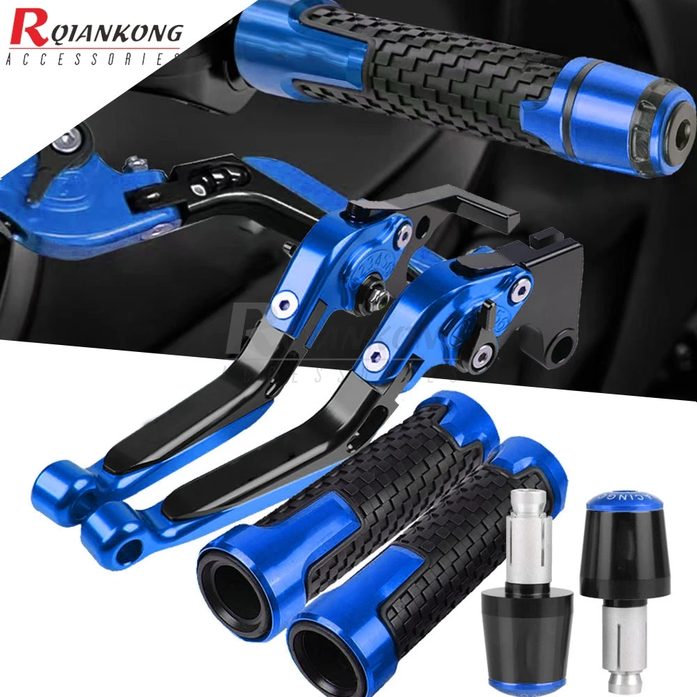 

For SUZUKI DL650 DL 650 V-STROM 2004 2005 2006 2007 2008 2009 2010 Motorcycle Handle Grips Ends Adjustable Clutch Brake Levers