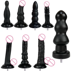 Premium Noiseless Sex Machine Attachment VAC-U-LOCK Black Dildo Suction Cup Love Machine,Adapter For Quick Female and Man