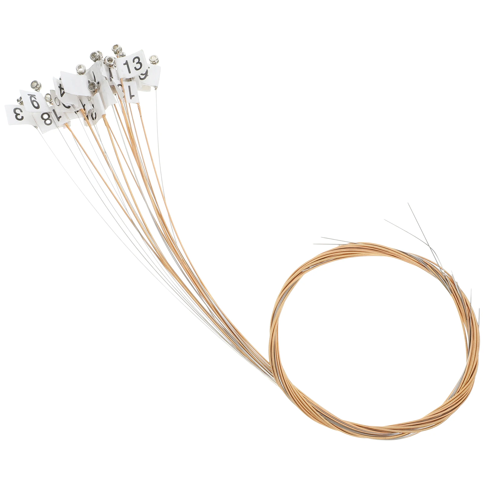 

1 set 1 Set Brass Lyre Strings Replacement Durable High Quality Lyre String Set For Classical Musicians Accessories Parts Kit