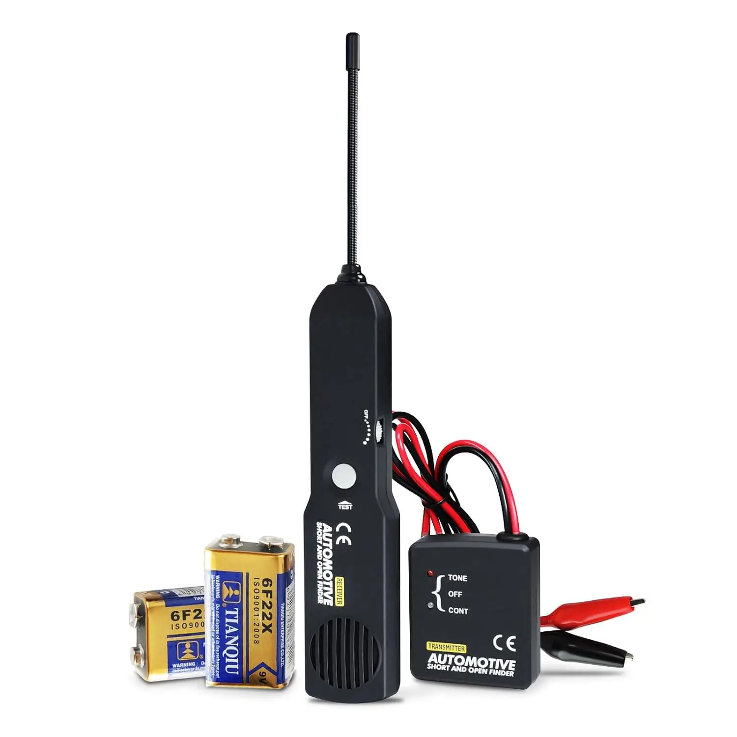 Automotive Circuit Tester, DC 6-42V Wire Breaker Tracker, Open/Short Finder, Tone Generator, Fault Detector