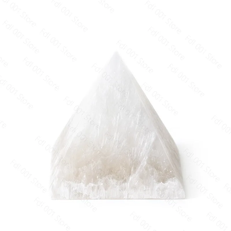 Rechargeable Induction Pyramid Crystal Ore Night Light Modern Minimalist Bedside Table Lamp for Bedroom Living Room Decor
