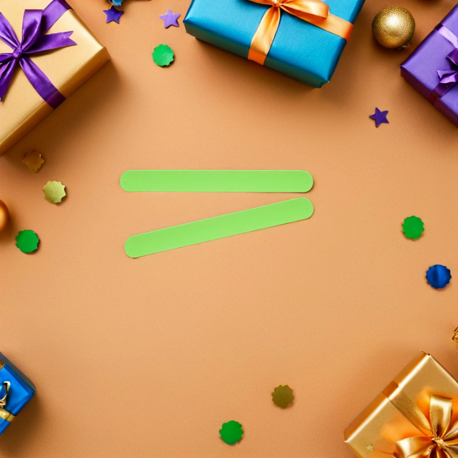 12 قطعة أساور صفعة سيليكون فارغة لينة مرنة أربطة إطباقية DIY بها بنفسك الديكور حفلة عيد ميلاد لصالح الهدايا ديسكو صفعة أساور