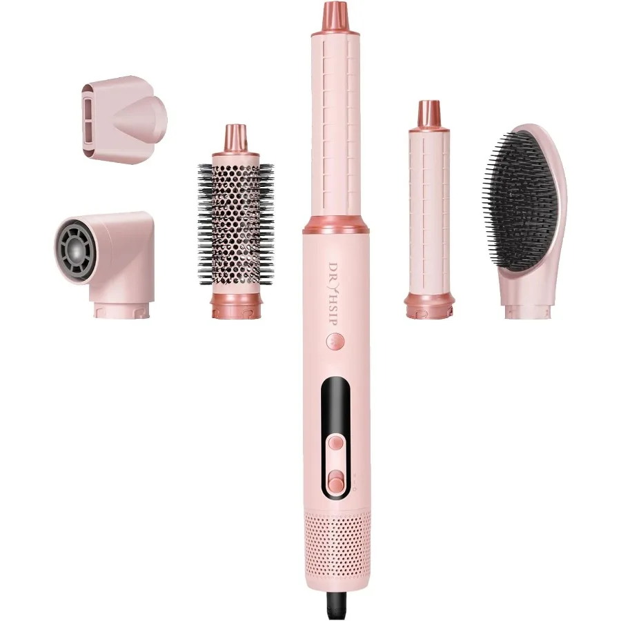 

6 in 1 Air Styler Set and Hair Dryer Brush 110 000 RPM High-Speed Negative Ionic Hair Dryer Fast Drying Multi Professional Hot