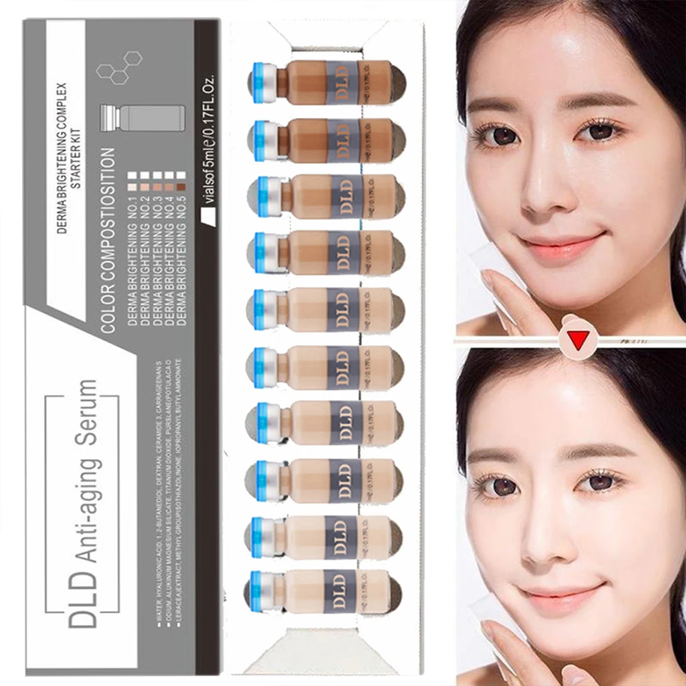 DLD Moisturizing Liquid Concealer Oil Control Invisible Full Coverage Pores Dark Circles Ivory Foundation Cream BB Cream Makeup