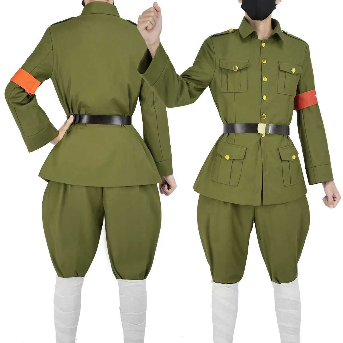 Cosplay Axis Powers Anime Wang Yao Cosplay Costume Uniform Jacket Pants Animation Convention Halloween Christmas