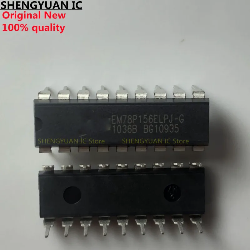 5pcs EM78P156ELPJ-G EM78P156ELPJ EM78P156EL EM78P156 EM78P156ELP  8-BIT MICRO-CONTROLLER DIP-18 Original New 100% quality