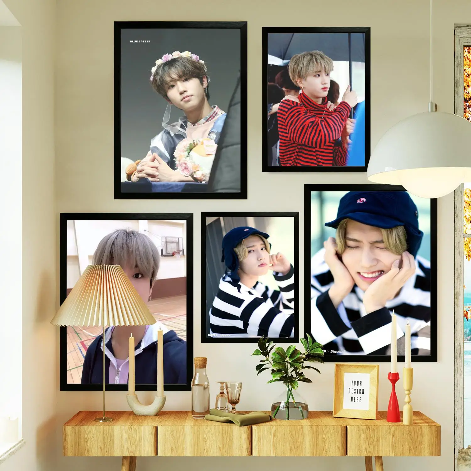 han jisung Poster Prints Wall Art Canvas Painting Poster For Modern Family Living Room Home Decor