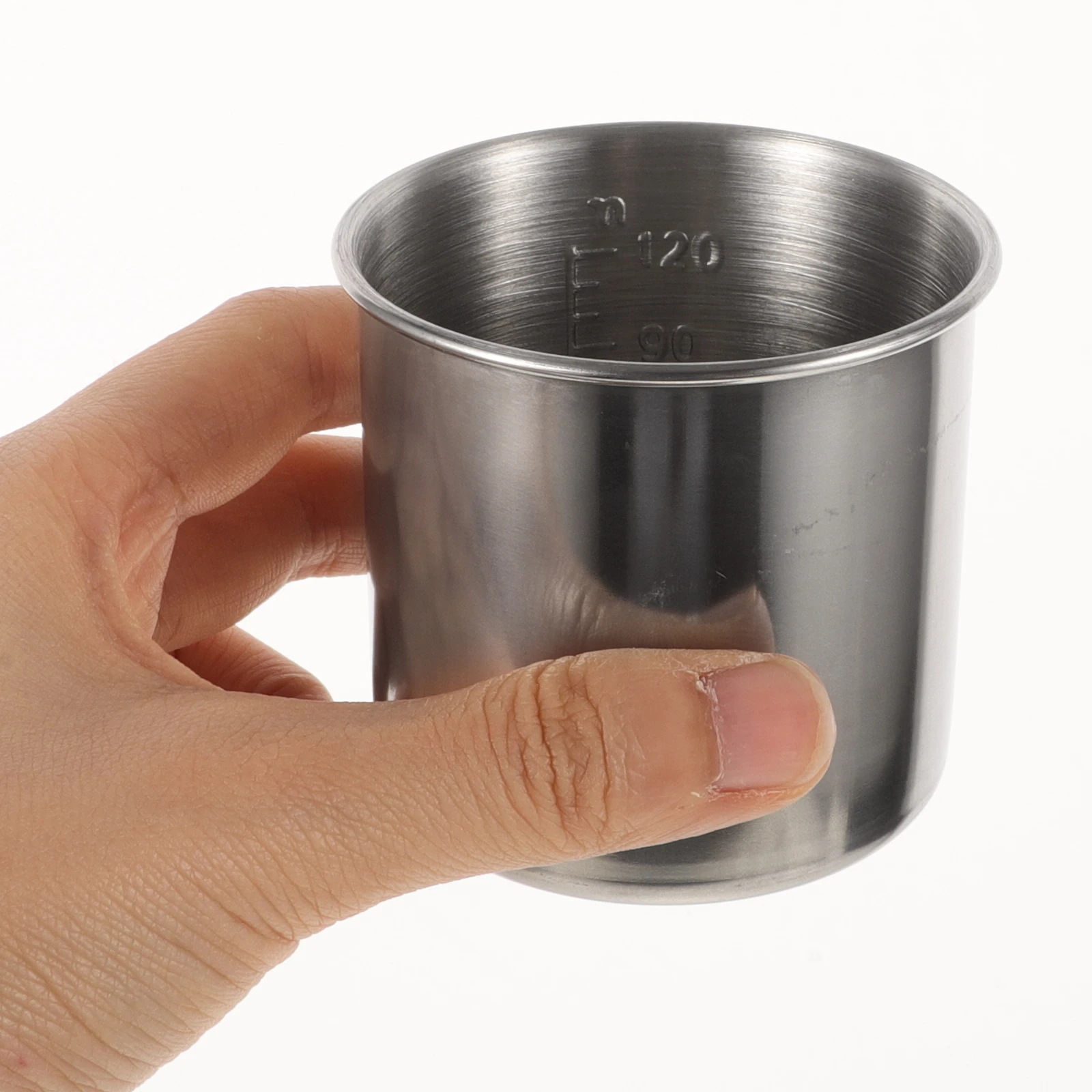 

Stainless Steel Measuring Cup Rice Cooker Cups Flour Holder Kitchen Scale Design Portable Baking Cooking Syrup Milk Container