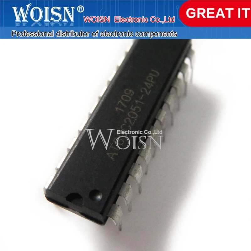 AT89C2051-24PI AT89C2051-24PU AT89C2051 DIP-20, 10 개