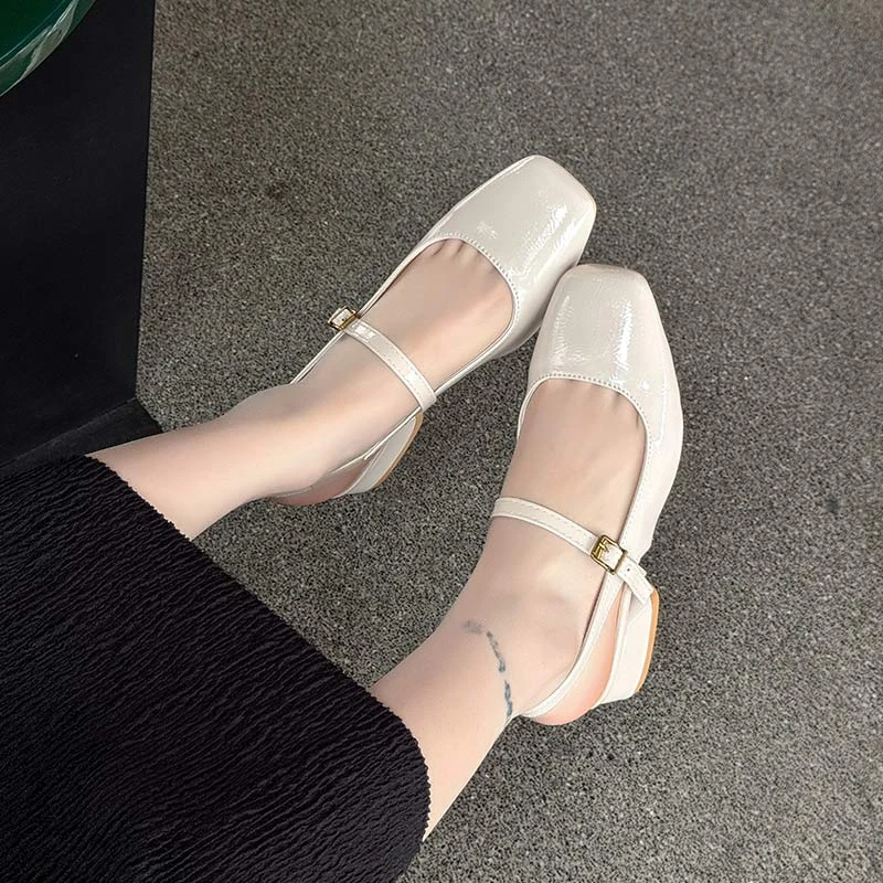 Fashion Shoes Ladies Back Sky Summer 2025 New Size Mary Jane Shoes Women Fashion Women's Dress Shoes