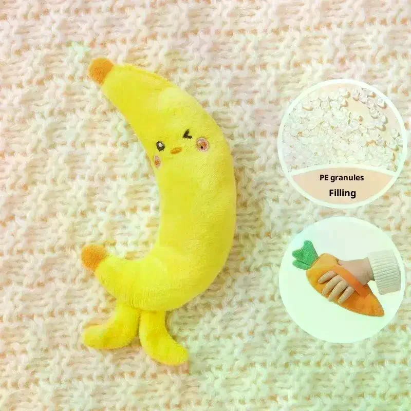 1/2 pçs bebê brinquedo calmante boneca de frutas de pelúcia infantil anti startle sleep aid segurando anel recém-nascido conforto brinquedo