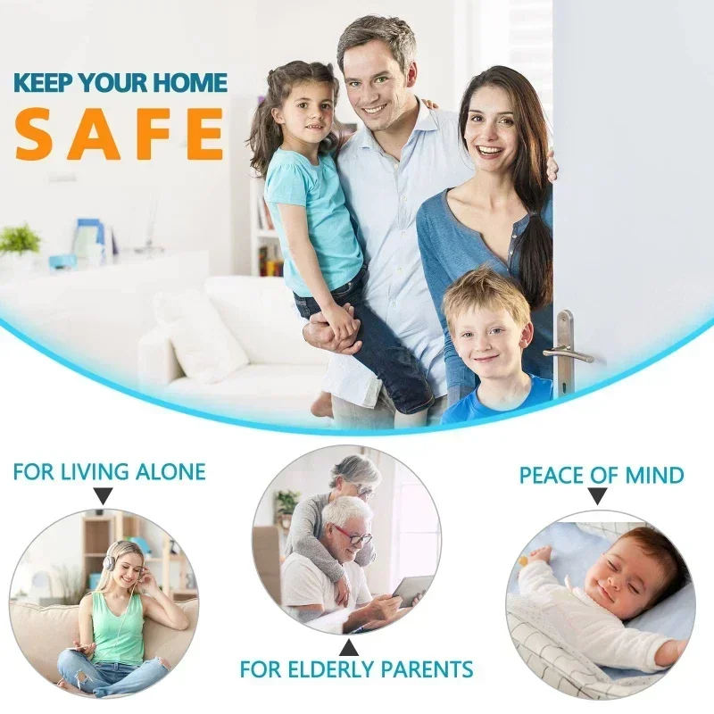 1/2PCS Aluminum Doors Pins Security Lock Child Construction with 3 Inch Home To Install Proof Door Latches Accessories