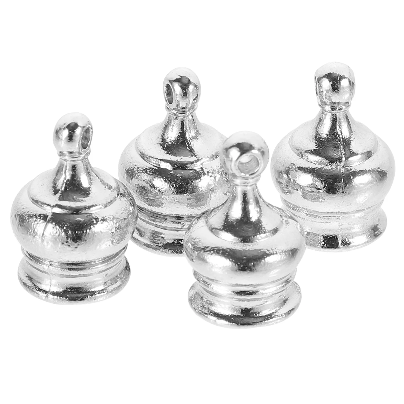 

4 шт., фиксаторы лампы из цинкового сплава, 10 мм, внутренняя резьба, винтовые колпачки для хрустальной люстры, настольные торшеры, декоративная замена