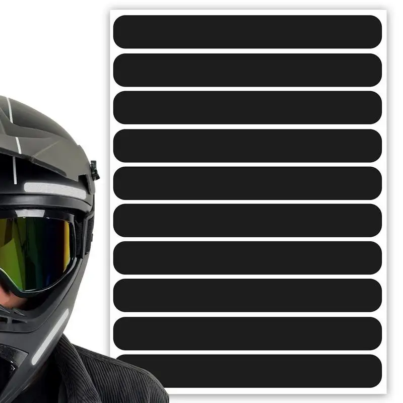 Reflective Tape Weatherproof Reflective Helmets Decals Invisible Night Safety Stickers High Visibility For Motorcycles