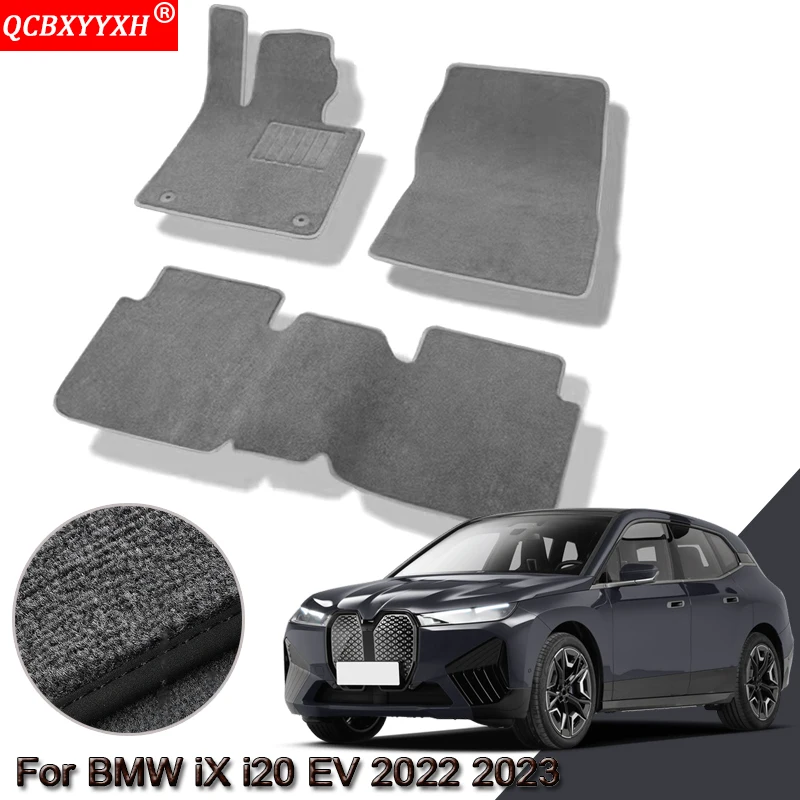 

Custom Car Floor Mats For BMW iX i20 EV 2022 2023 Waterproof Non-Slip Floor Mats Internal Protection Carpets Rugs Accessories