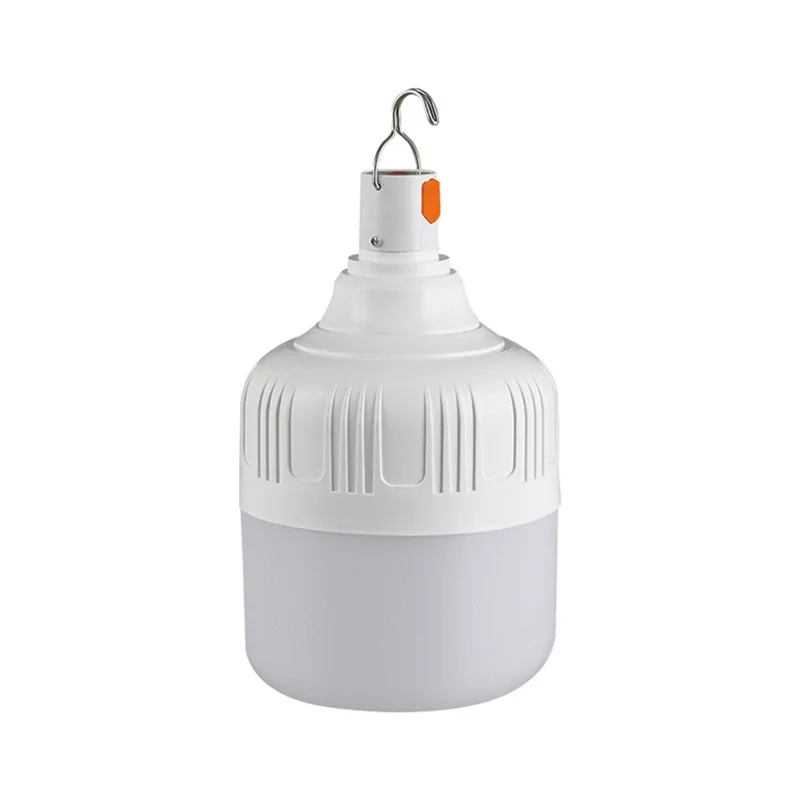 AT02-300W Portable Lantern Bulb Camping Light USB Rechargeable LED Bulb High Power Tent Light Outdoor Emergency Bulb