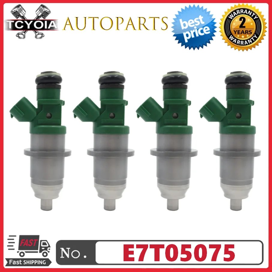 4pcs/lot Fuel Injector 1465A015 E7T05075 DIM0800G for Mitsubishi Dingo CQ2A 4G15 GDI