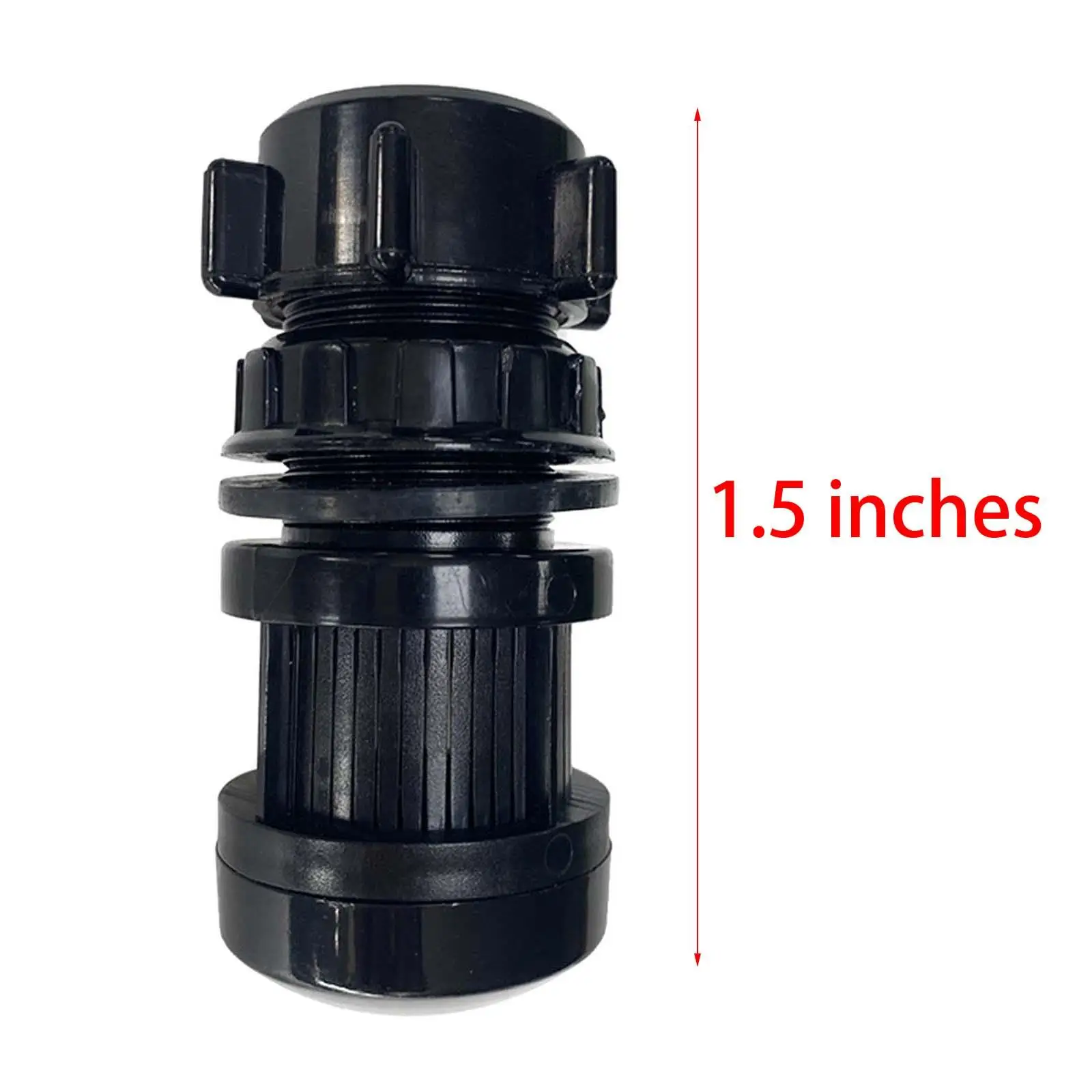 Sand Filter Drain Plug Assembly 1.5inch Parts Drain Valve Water Drain Set for Pool Hot Tub Sand Filter Pumps SPA Equipment