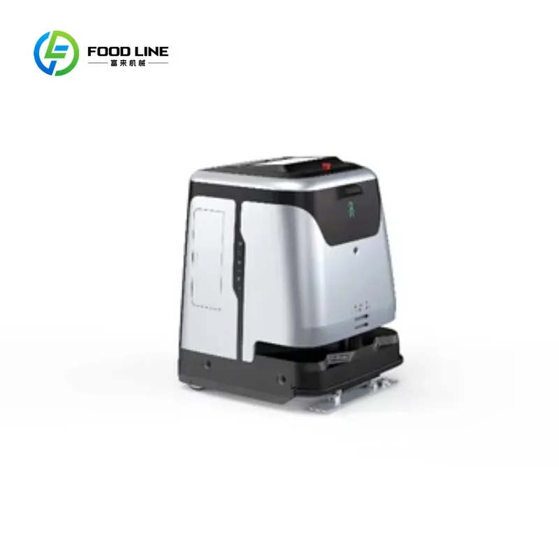 Gran industrial comercial profesional de la fregona de la alfombra del piso del robot industrial de la industria limpia en un almacén