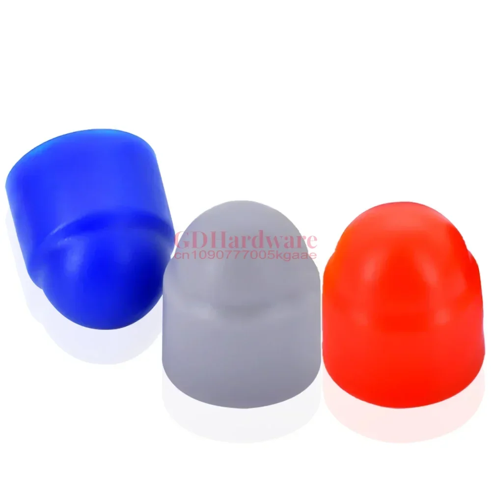 Hex Head Bolt Screw Covers Dome Plastic PE Protection Caps M3 M4 M5 M6 M8 M10 M12 M14 M16 M18 M20 M22 M24 Colorful Acorn Nut Cap