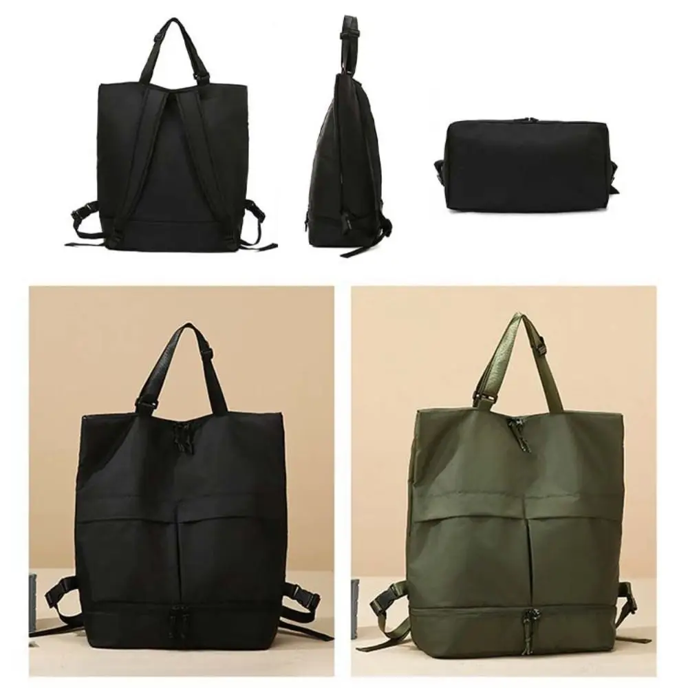 Zaino pieghevole in tessuto Oxford Borsa a tracolla fitness portatile impermeabile Borsa per studenti delle scuole di grande capacità Zaino da donna