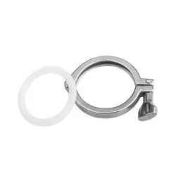 3inch Sanitary Tri Clamp Clamps Clover For Ferrule,Middle Type Ferrule Flange,Sanitary Fitting for Home Brewing,SS304