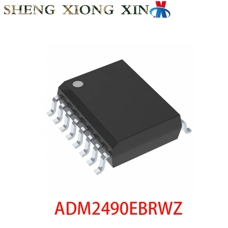 5pcs/lot 100% NEW ADM2490EBRWZ 16-SOIC Digital Isolators ADM2490E BRWZ Integrated Circuit