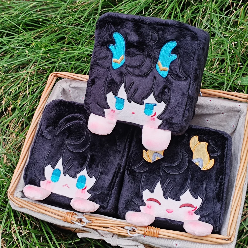 honkai-estrela-ferroviario-dan-heng-permansor-terrae-cosplay-boneca-de-pelucia-adoravel-15x15x15cm-cubo-quadrado-boneca-natal-festa-de-halloween-presentes