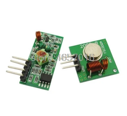 10 pair (20pcs) 433Mhz RF transmitter and receiver Module link kit for WL diy 433mhz wireless