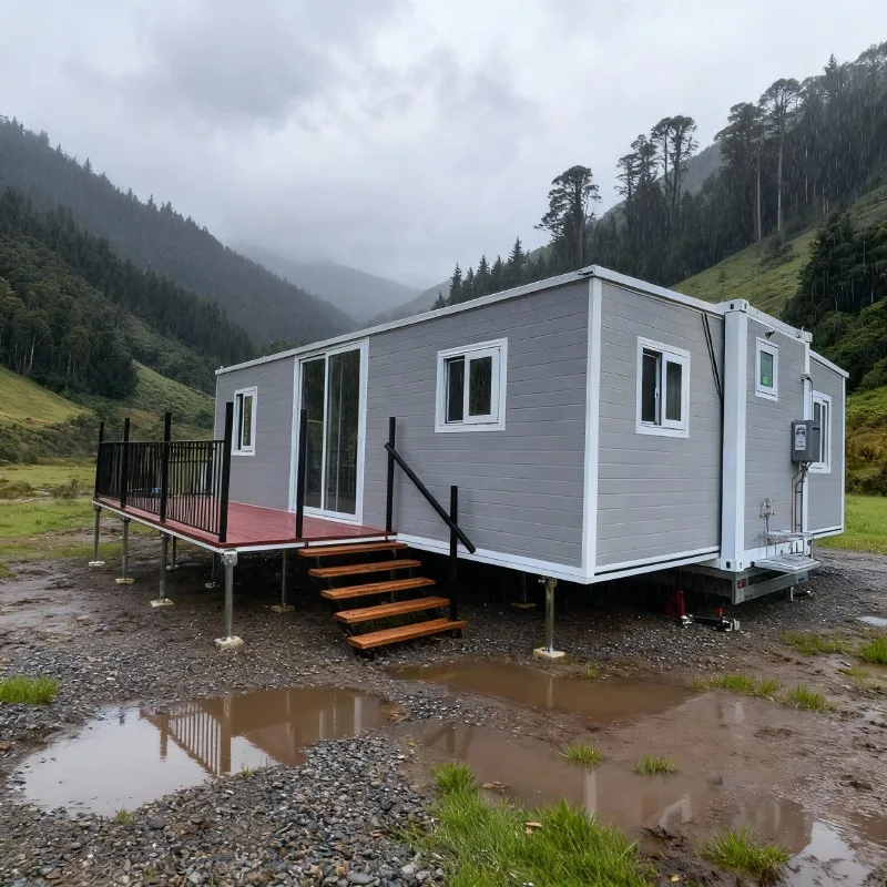 Casas Prefabricadas Lujosas 30FT Large Rustic Container Homes 3 Bedroom Modular Houses Ready Made Pre Fabricated House for Sale