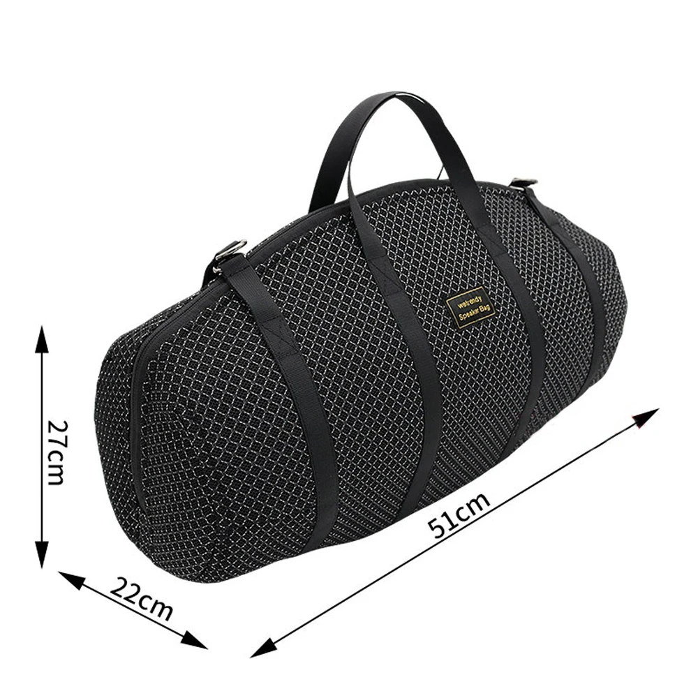 

Portable Speaker Bag for JBL Boombox 4,Sound-Transmitting Fabric Storage Pouch with Handle, for Outdoor Beach Travel