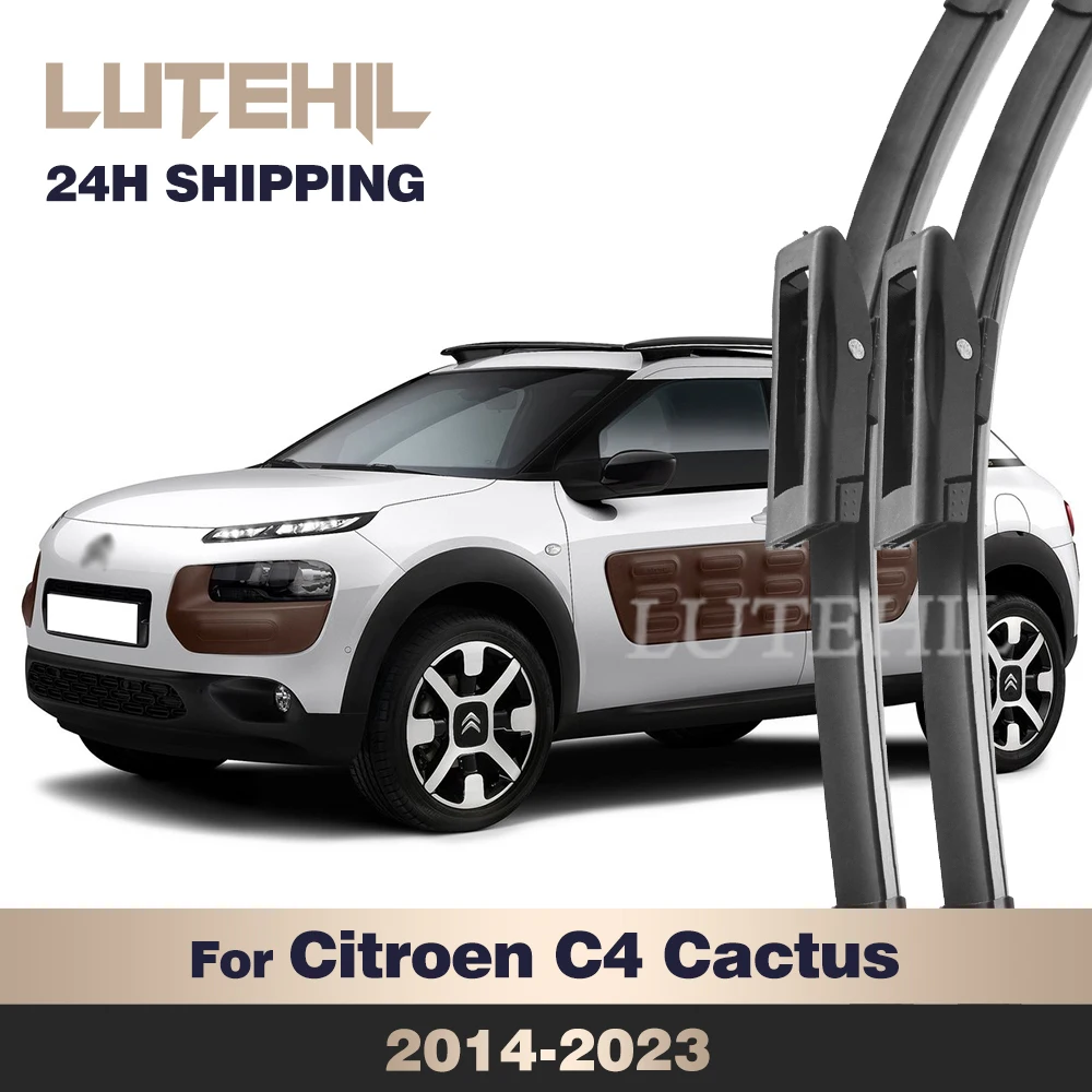 

Wiper Front Wiper Blades For Citroen C4 Cactus 2014-2023 2015 2016 2017 2018 2019 2020 Windshield Windscreen Front Window 26"18"