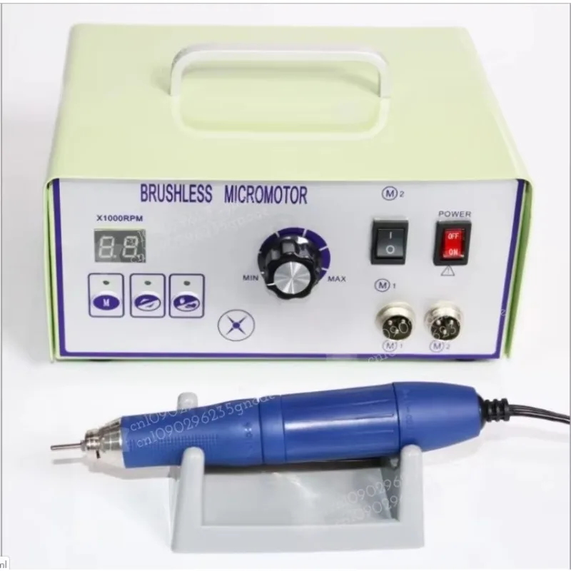 High Speed 70000/90000RPM Brushless Motor Polishing Machine With Handpiece Jewellery Engraving Micromotor