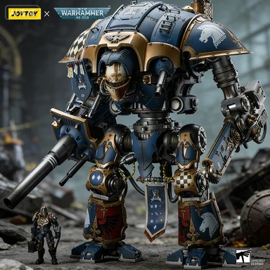 

Adults Fun JOYTOY 1/18 Action Figures Anime Mech 53.7cm Imperial Knights House Terryn Knight Paladin