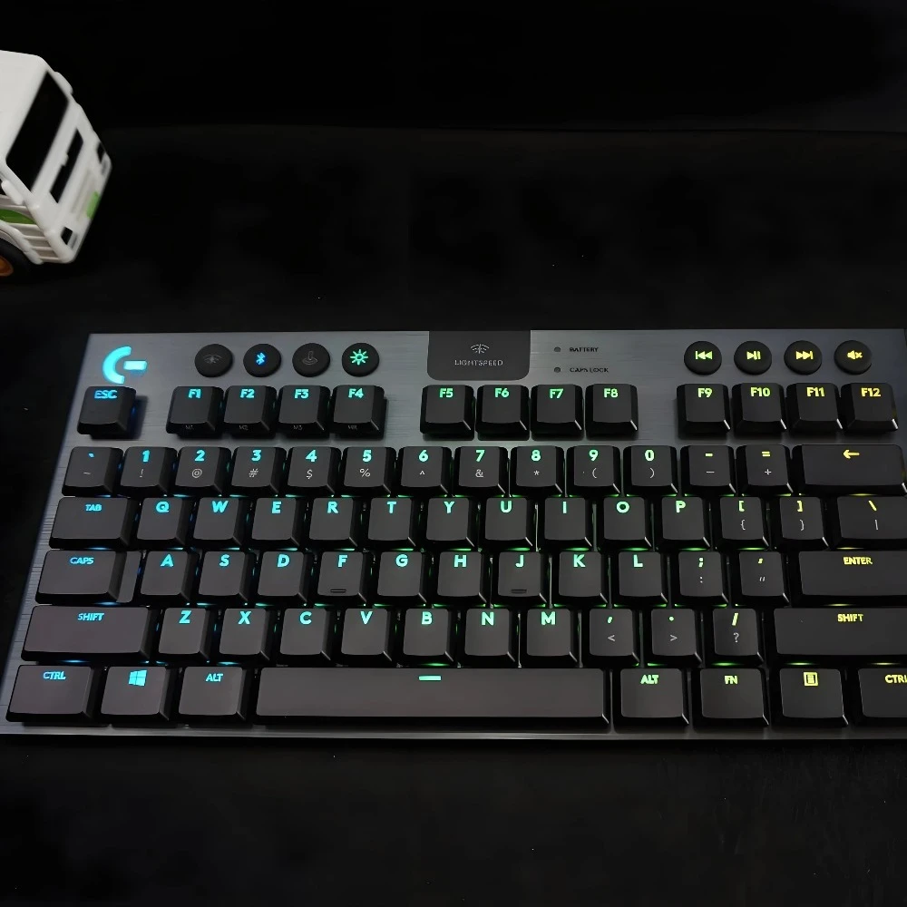 

Matte version black G913 G913TKL keycap G915 G915TKL mechanical keyboard matte light-transmitting non-slip keycap